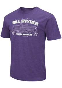 K-State Wildcats Purple Colosseum Playbook Fort Riley Short Sleeve T Shirt