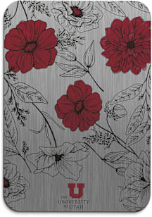 Utah Utes Floral Mousepad