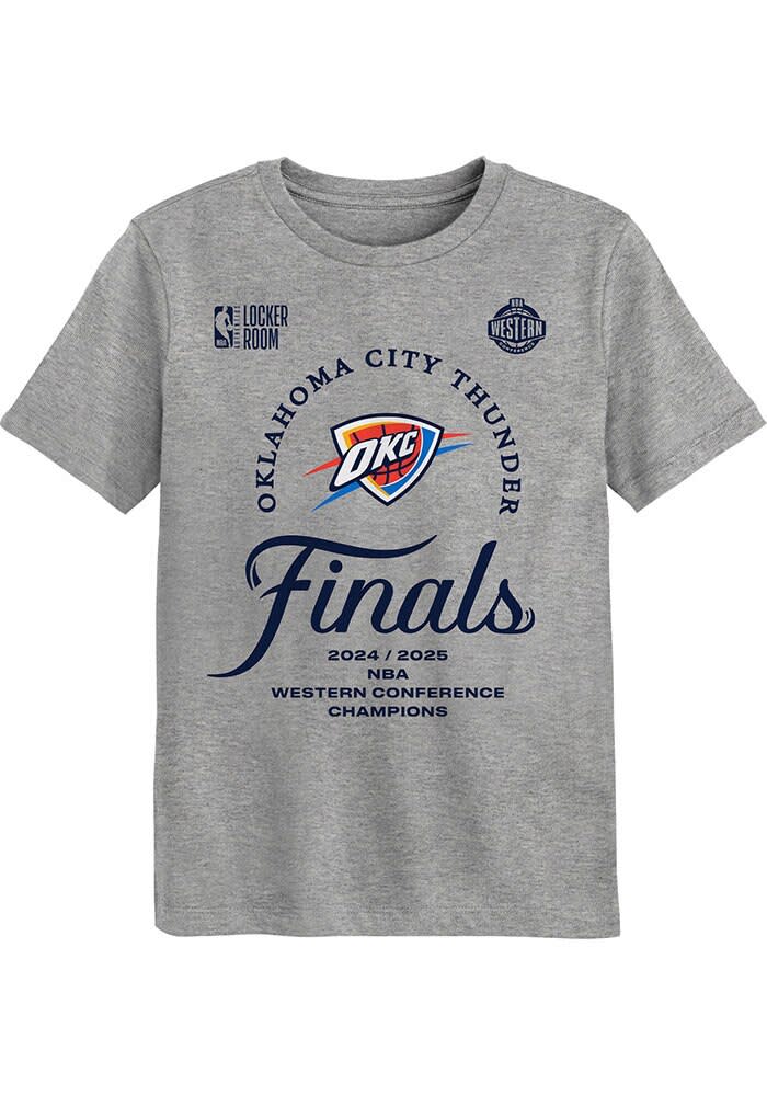 CJ OKC Gray Thunder Dreamcatcher Graphic Tee