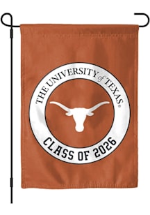 Texas Longhorns Class of 2026 Garden Flag - Burnt Orange