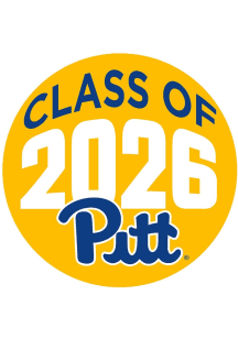 Blue Pitt Panthers 3&quot; Class of 2026 Button