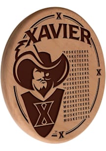 Xavier Musketeers Laser Engraved Sign - Brown