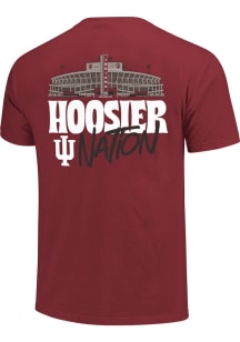 Indiana Hoosiers Stadium Ball Nation Short Sleeve T Shirt - Crimson