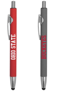 Red Ohio State Buckeyes 2 Pack Pen Set