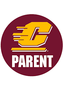 Central Michigan Chippewas 3" Parent Button - Maroon