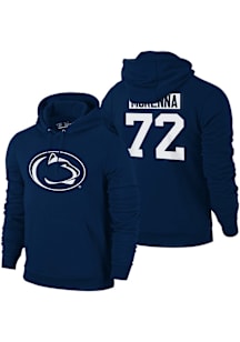 Gavin McKenna  The Victory Penn State Nittany Lions Mens Navy Blue Hockey Name and Number Long Sle..