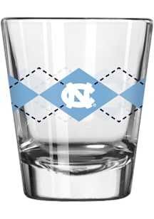 North Carolina Tar Heels 2oz Argyle Shot Glass