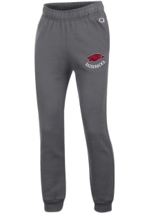 Champion Arkansas Razorbacks Youth Grey Powerblend Sweatpants