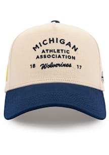 Michigan Wolverines Athletic Association Adjustable Hat - Ivory