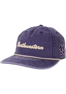 Northwestern Wildcats Skully Adjustable Hat - Purple
