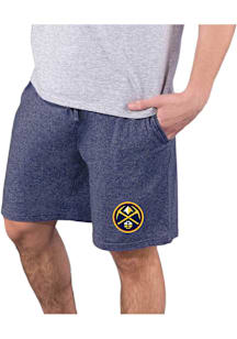 Concepts Sport Denver Nuggets Mens Navy Blue Quest Shorts