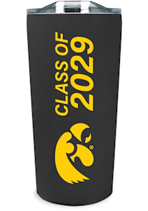 Iowa Hawkeyes 18oz Class of 2029 Soft Touch Stainless Steel Tumbler - Black