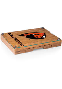 Oregon State Beavers Concerto Tool Set and Glass Top Cheese Serving Tray