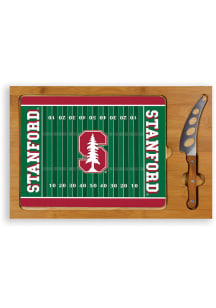 Stanford Cardinal Icon Glass Top Cutting Board
