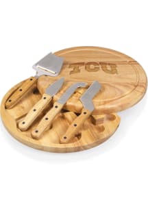 TCU Horned Frogs Circo Tool Set and Cheese Cutting Board