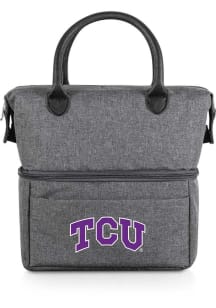 TCU Horned Frogs Grey Urban Two Tiered Tote