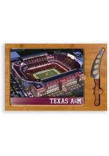 Texas A&amp;M Aggies Icon Glass Top Cutting Board