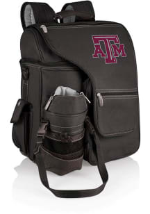 Picnic Time Texas A&amp;M Aggies Black Turismo Cooler Backpack