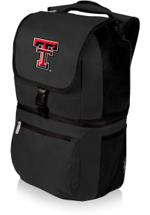 Picnic Time Texas Tech Red Raiders Black Zuma Cooler Backpack