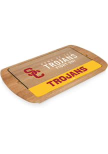USC Trojans Billboard Glass Top Serving Tray