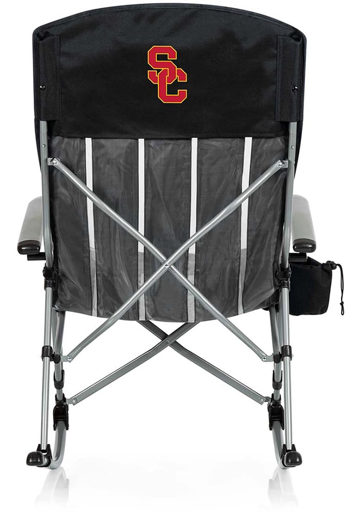 USC Trojans BLACK Rocking Camp Folding Chair - 74200764