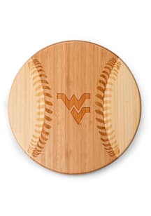 West Virginia Mountaineers Home Run Baseball Cutting Board