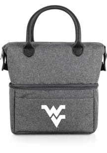 West Virginia Mountaineers Grey Urban Two Tiered Tote