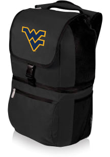 Picnic Time West Virginia Mountaineers Black Zuma Cooler Backpack