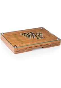 Wake Forest Demon Deacons Concerto Tool Set and Glass Top Cheese Serving Tray