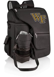 Picnic Time Wake Forest Demon Deacons Black Turismo Cooler Backpack