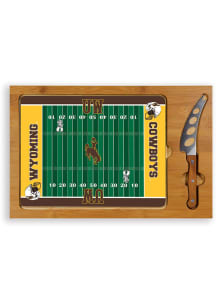 Wyoming Cowboys Icon Glass Top Cutting Board
