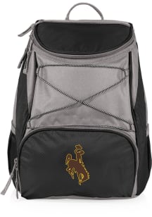 Picnic Time Wyoming Cowboys Black PTX Cooler Backpack