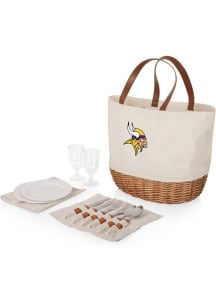 Minnesota Vikings Promenade Willow and Canvas Cooler