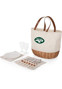New York Jets Promenade Willow and Canvas Cooler