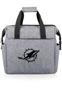 Miami Dolphins Grey On the Go Insulated Tote