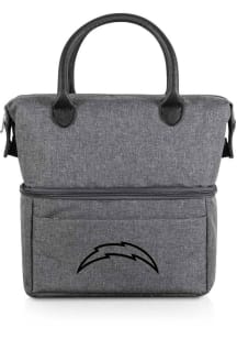 Los Angeles Chargers Grey Urban Two Tiered Tote