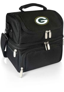 Green Bay Packers Black Pranzo Insulated Tote