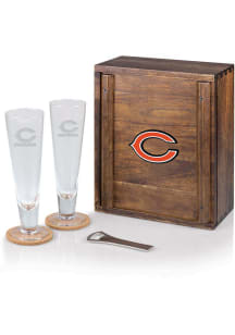 Chicago Bears Pilsner Beer Glass Gift Set Drink Set