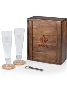 New Orleans Saints Pilsner Beer Glass Drink Set