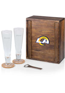 Los Angeles Rams Pilsner Beer Glass Gift Set Drink Set