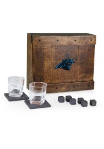Carolina Panthers Whiskey Box Gift Drink Set