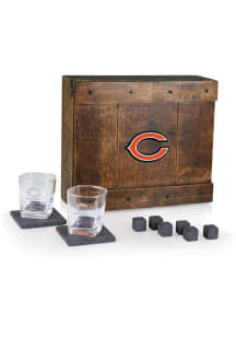 Chicago Bears Whiskey Box Gift Drink Set