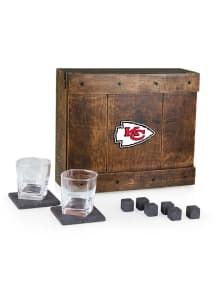 Kansas City Chiefs Whiskey Box Gift Drink Set