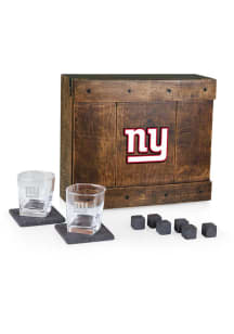 New York Giants Whiskey Box Gift Drink Set