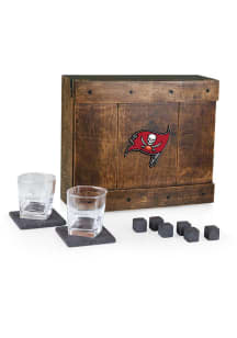 Tampa Bay Buccaneers Whiskey Box Gift Drink Set