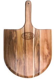 San Francisco 49ers Acacia Pizza Paddle Serving Tray