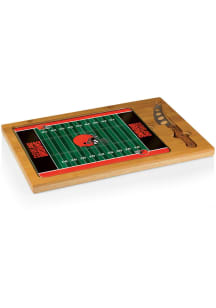 Cleveland Browns Icon Glass Top Cutting Board
