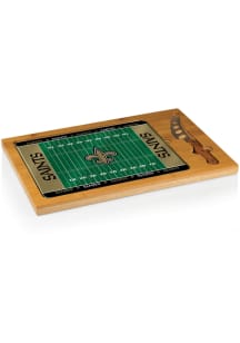 New Orleans Saints Icon Glass Top Cutting Board