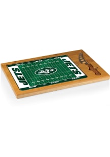 New York Jets Icon Glass Top Cutting Board
