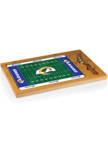 Los Angeles Rams Icon Glass Top Cutting Board